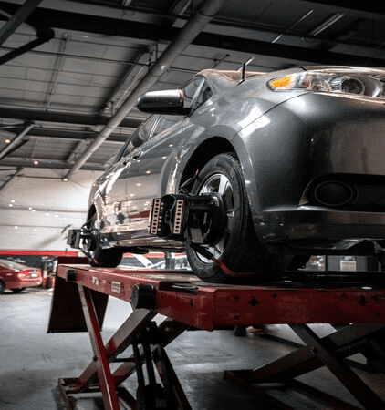 Precision wheel alignment for cars and trucks